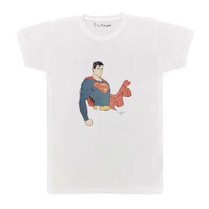 تی شرت بچگانه پرمانه طرح superman کد pmt.2879
