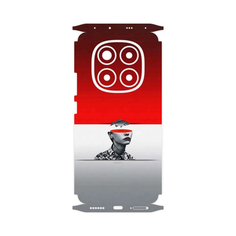 برچسب پوششی ماهوت مدل Collage of surreal Portrait of Women 1-FullSkin مناسب برای گوشی موبایل شیائومی Redmi Note 14 Pro 5G