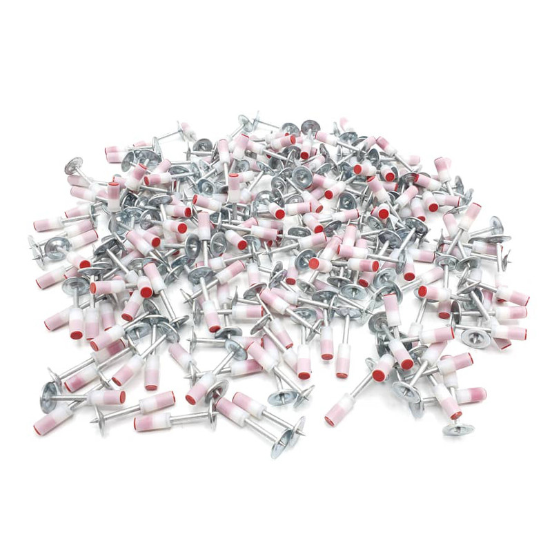 میخ چاشنی میخکوب دستی مدل MM50 مجموعه 50 عددی