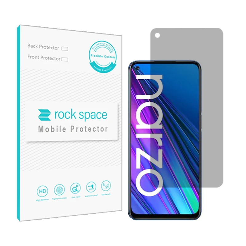 محافظ صفحه نمایش حریم شخصی راک اسپیس کد PRV مناسب برای گوشی موبایل ریلمی Narzo 30 5G