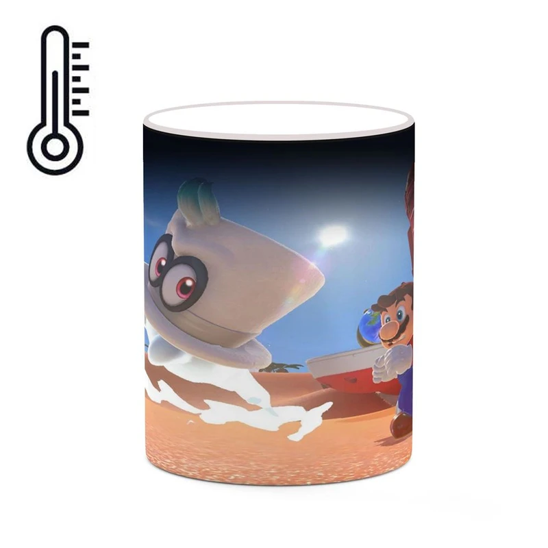 ماگ حرارتی کاکتی مدل بازی سوپر ماریو Super Mario Odyssey کد mgh30624