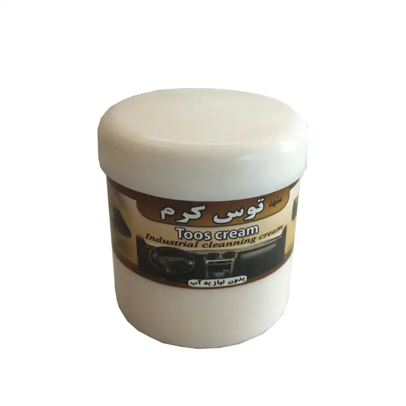 واکس کفش توس کرم مدل 002 وزن 100 گرم