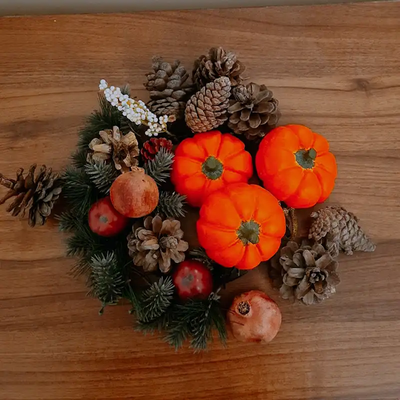 دکوری مدل کدو تنبل کد 100