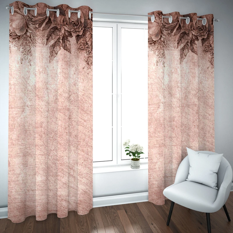 پرده مدل چاپی هازان سایز 300×150 سانتی متر 