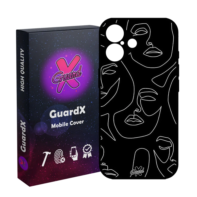 کاور گارد ایکس طرح Girl مدل 10392 مناسب برای گوشی موبایل اپل iPhone 16