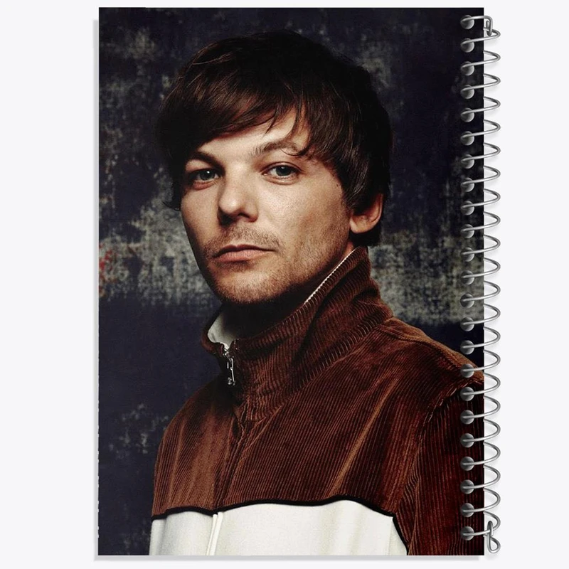 دفتر مشق 100 برگ خندالو طرح لویی تاملینسون گروه موسیقی وان دایرکشن One Direction کد 18888