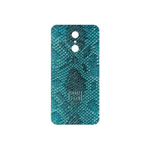 MAHOOT Blue Snake Skin Cover Sticker for LG Q7
