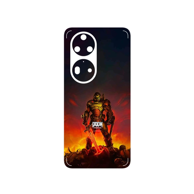 برچسب پوششی ماهوت مدل DOOM Game Series مناسب برای گوشی موبایل هوآوی P50 Pro