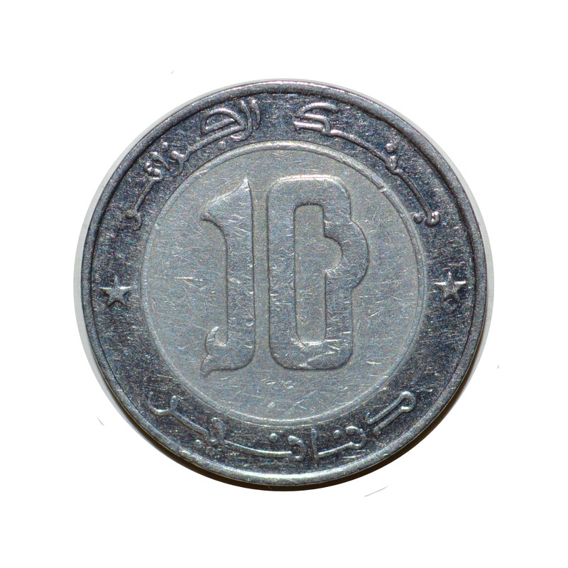 سکه تزیینی طرح کشور الجزایر مدل 10 دینار 2009 میلادی