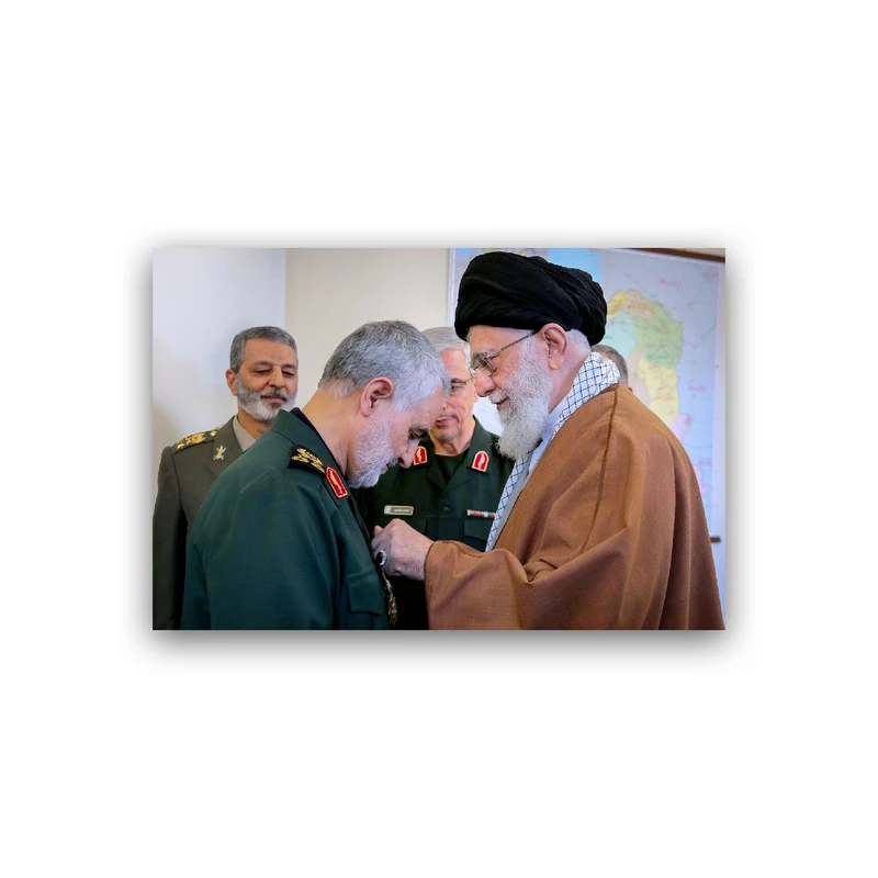 تابلو شاسی طرح سردار سلیمانی مدل BS774