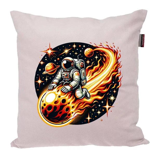 کوسن پاد آفرین مدل فضانورد کد PK301651 سایز 30*30 سانتی متر