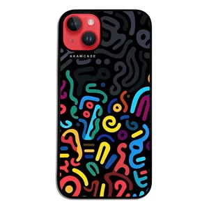 AKAM AMC-WA14PLUS-DOODLE8 Cover For Apple iPhone 14 Plus