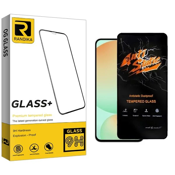 محافظ صفحه نمایش راندیکا مدل RKnewpkg Antistatic مناسب برای گوشی موبایل سامسونگ Galaxy S24 FE