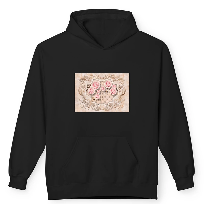 هودی زنانه پاد آفرین مدل تصویر سه بعدی کد 32