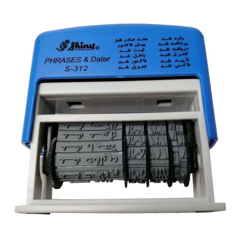 مهر تاریخ زن شاینی مدل S-312 مهر تاریخ زن شاینی مدل S-312