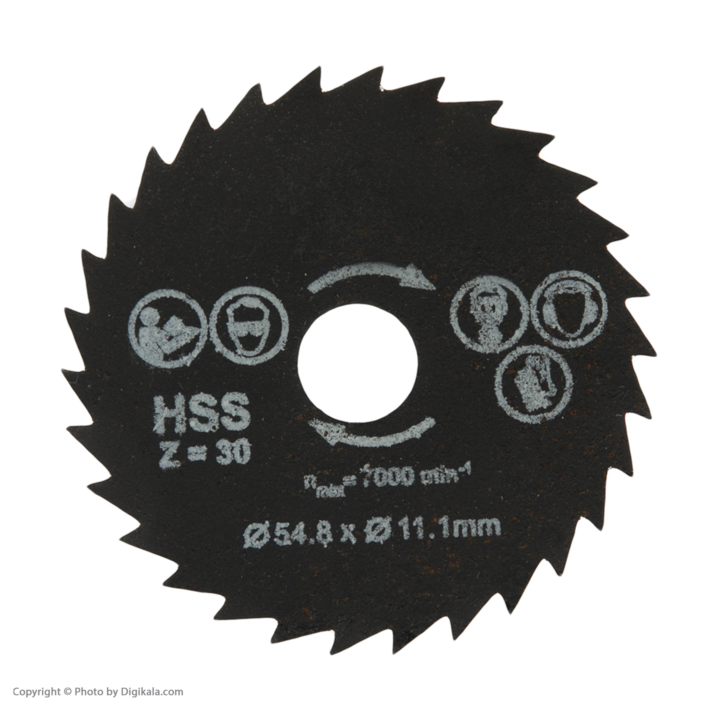 تیغه اره فرز انگشتی آهن بر مدل 54