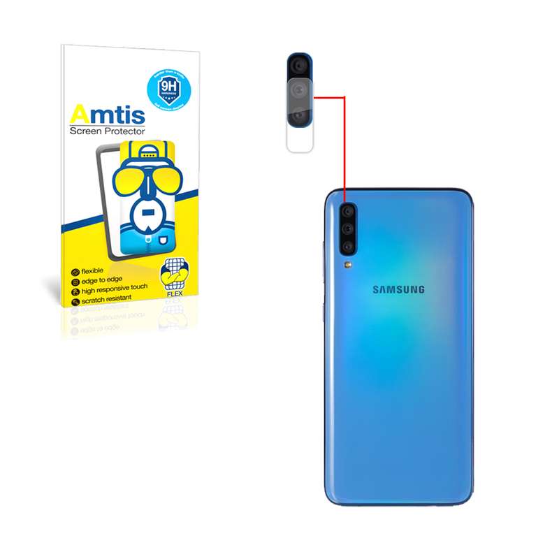 محافظ لنز دوربین امتیس مدل a70s مناسب برای گوشی موبایل سامسونگ GALAXY A70S
