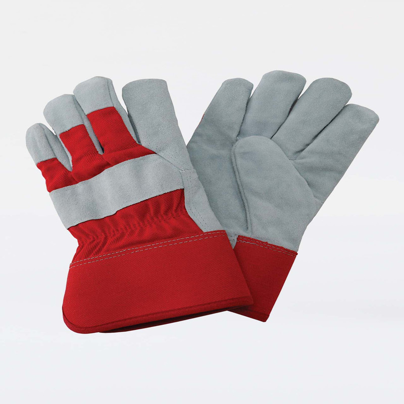 دستکش ایمنی مدل کف چرم بسته 10 عددی