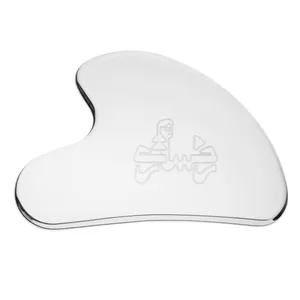 ماساژور دستی صورت رخسارت مدل گواشا استیل 304