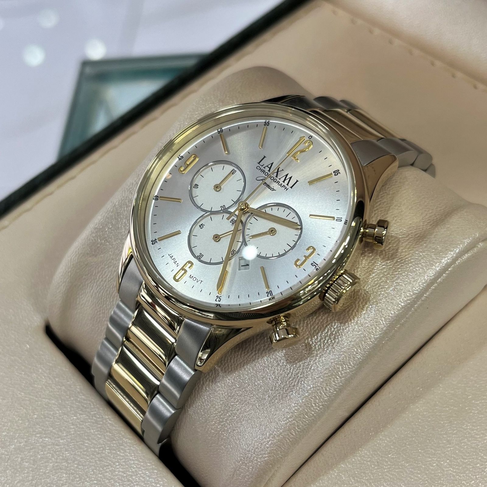 ساعت مچی عقربهای مردانه کوارتز لاکسمی مدل 8120G - - 3