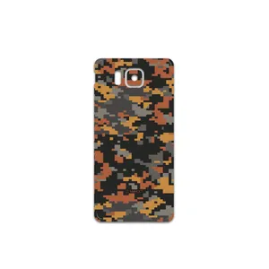 MAHOOT Army-Autumn-pixel Cover Sticker for Samsung Galaxy Alpha