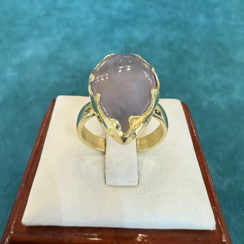 انگشتر نقره زنانه مدل شبکه زنی دستساز 43-24