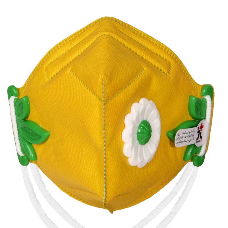 ماسک تنفسی جانان طب مدل 6 لایه JT3 بدون دریچه بازدمی