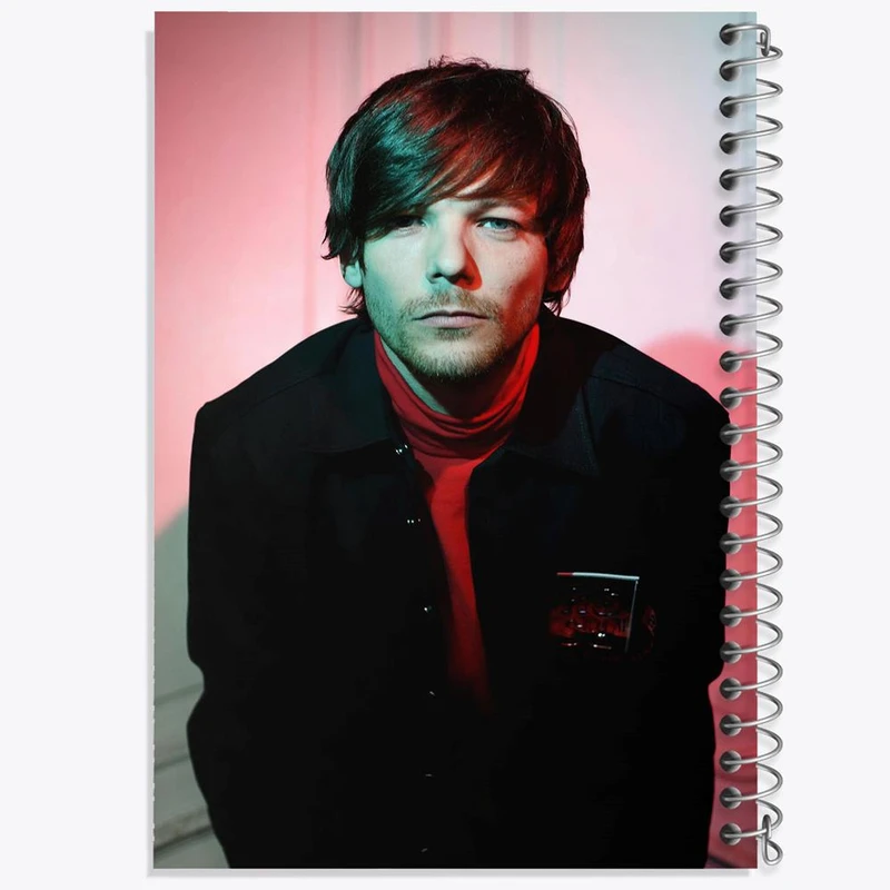 دفتر لیست خرید 50 برگ خندالو طرح لویی تاملینسون گروه موسیقی وان دایرکشن One Direction کد 18901