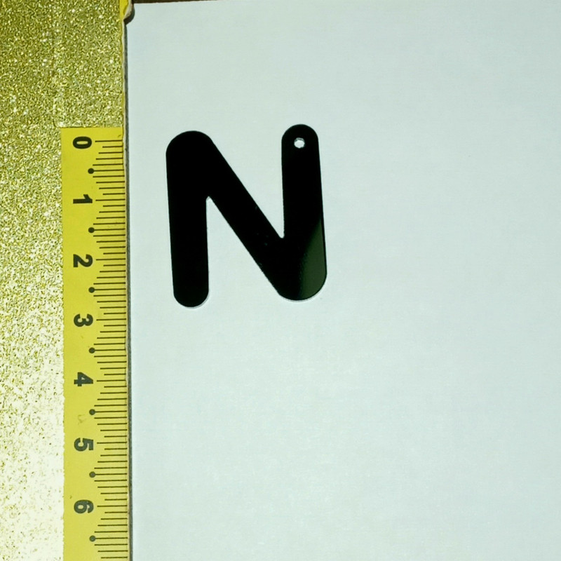 نیم ست دخترانه مدل حروف انگلبسی طرح N