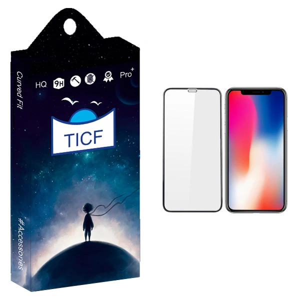 محافظ صفحه نمایش تی ای سی اف مدل +HD مناسب برای گوشی موبایل اپل iPhone X/XS