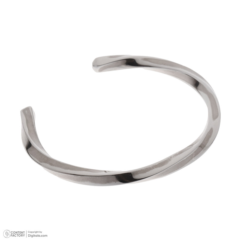 دستنبد نقره زنانه هو جولری مدل بنگل کد H58