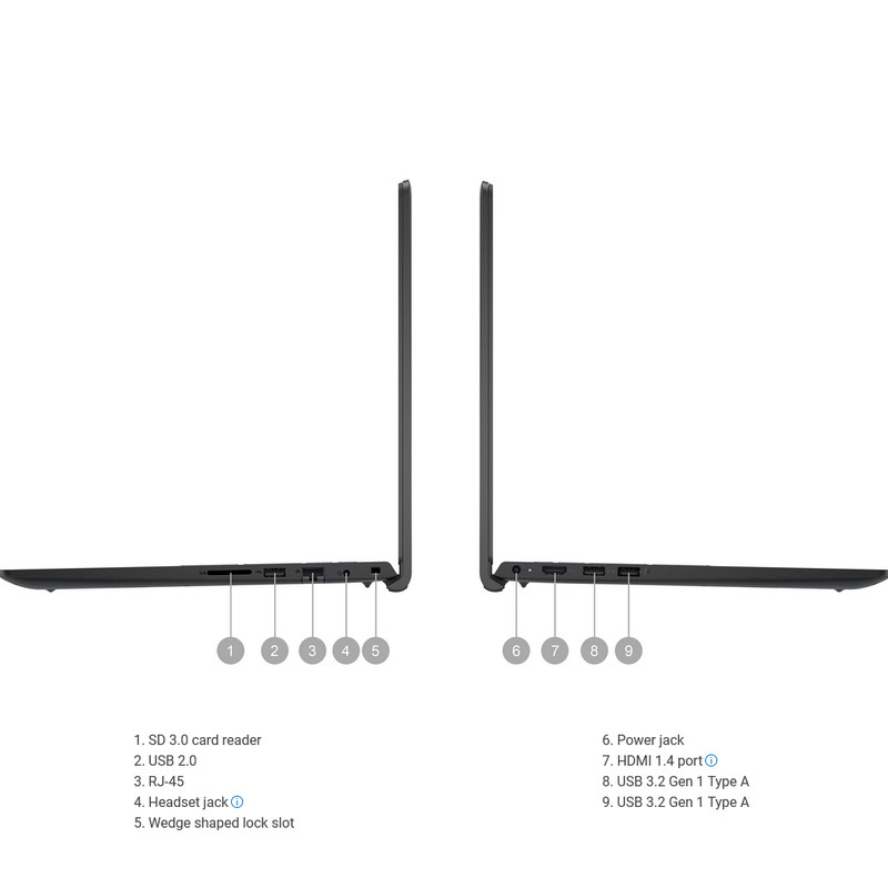 لپ تاپ 15.6 اینچی دل مدل Vostro 3520-i3 1215U 16GB 1SSD - کاستوم شده