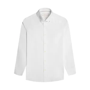 پیراهن آستین بلند یقه برگردان مردانه کروم مدل 2510137