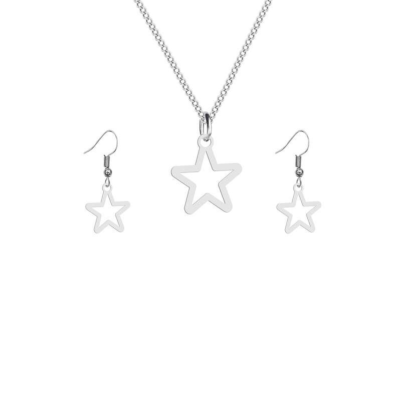 نیم ست زنانه هایکا طرح ستاره مدل s.ha1-2