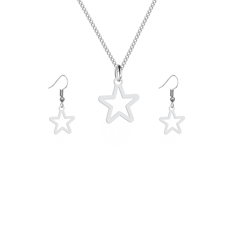 نیم ست زنانه هایکا طرح ستاره مدل s.ha1-2