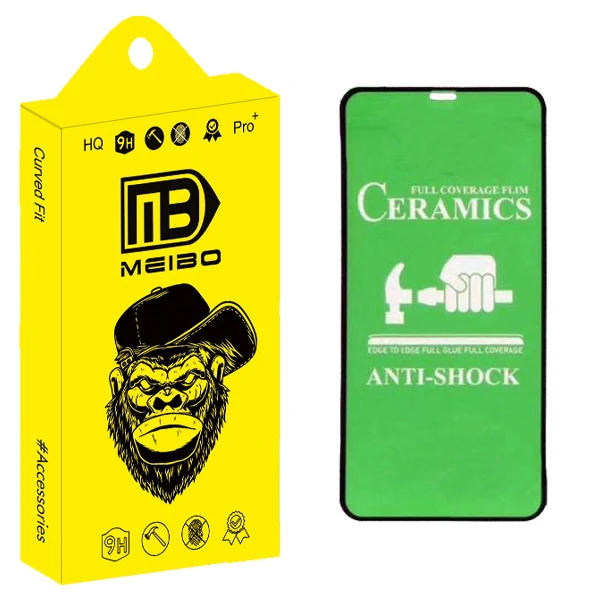 محافظ صفحه نمایش سرامیکی میبو مدل +MHD مناسب برای گوشی موبایل اپل Iphone 11