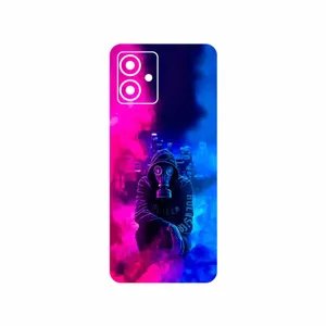 MAHOOT Smoke Rainbow Digital Art 2 Cover Sticker for Motorola Moto G14