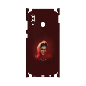 MAHOOT Portrait of an Indian Woman-FullSkin Cover Sticker for Samsung Galaxy M10s