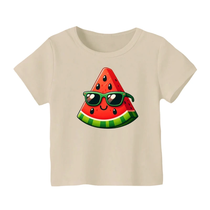 تی شرت آستین کوتاه بچگانه مدل هندوانه یلدایی کد 41