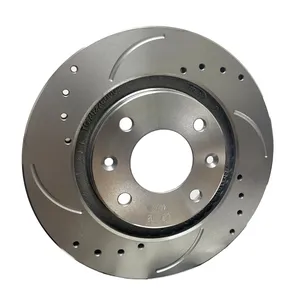 دیسک ترمز چرخ جلو فاضل قطعه توس مدل اسپرت سوراخ دار مناسب برای سمند بسته 2 عددی