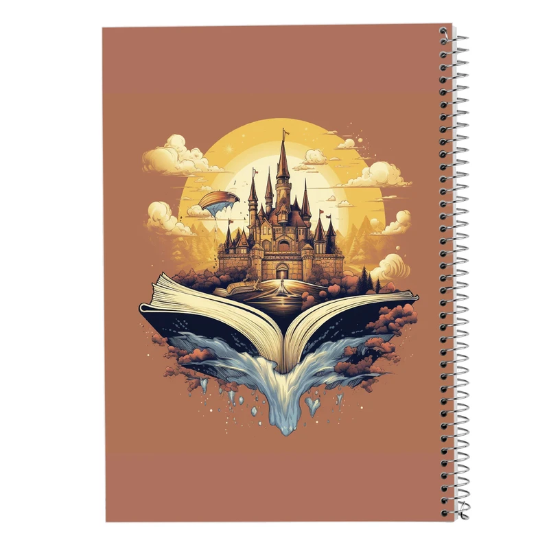 دفتر شطرنجی 50 برگ مدوپد مدل هری پاتر harrypotter کد DF10212