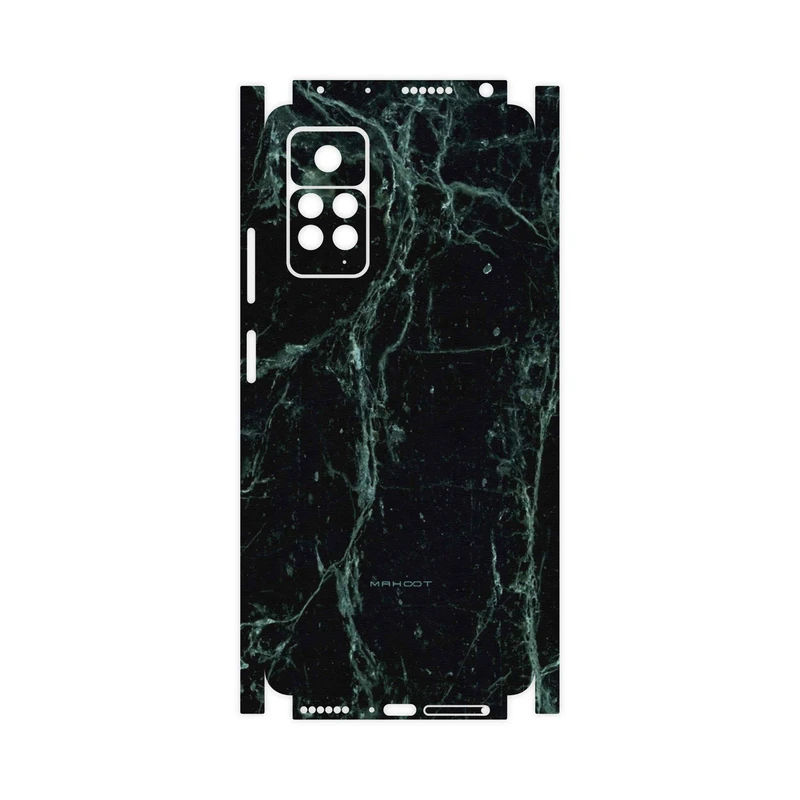 برچسب پوششی ماهوت مدل Graphite-Green-Marble-FullSkin مناسب برای گوشی موبایل شیائومی Redmi Note 11 Pro