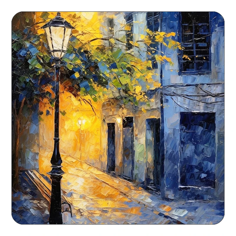 مگنت کاکتی طرح نقاشی رنگ روغن مدل mp73198