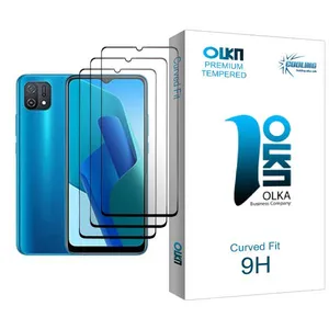 Cooling Olka Glass MIX003 Screen Protector For Oppo A16K Pack Of 3