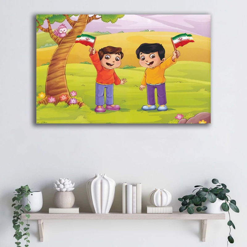 تابلو شاسی آتریسا مدل کودکان ایران طرح ATMK054