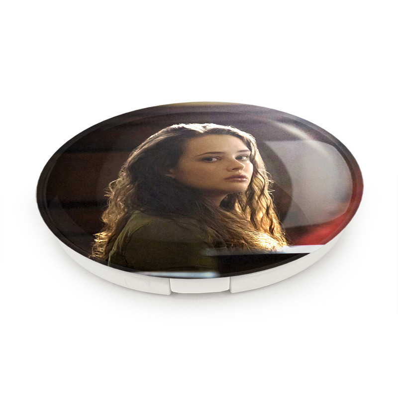 آینه جیبی خندالو طرح هانا بیکر 13دلیل برای اینکه Reasons Why13 مدل تاشو کد 20356