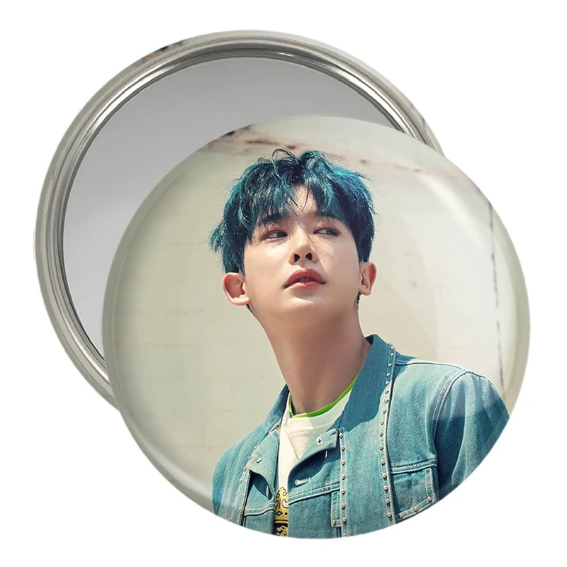 آینه جیبی خندالو مدل ونهو گروه مانستا اکس MONSTA X  کد 12249