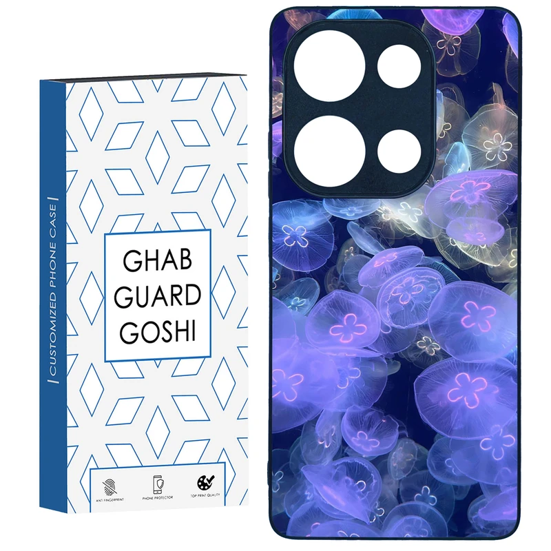 کاور قاب گارد گوشی طرح فانتزی کد TPU-186 مناسب برای گوشی موبایل شیائومی Redmi Note 13 Pro 4G / Poco M6 Pro 4G