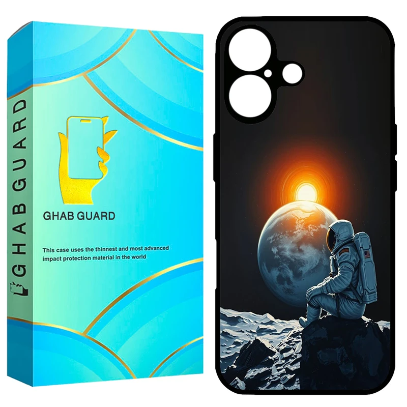 کاور قاب گارد طرح فضانورد مدل GCHP16 مناسب برای گوشی موبایل اپل iPhone 16 