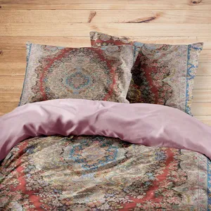 سرویس روتختی مدوپد طرح فرش تبریز مدل C-Tabriz23 یک نفره 4 تکه